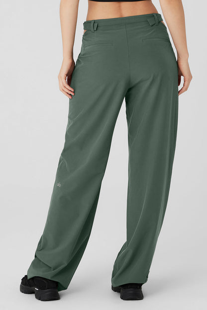 Mid-Rise Showdown Trouser - Dark Cactus