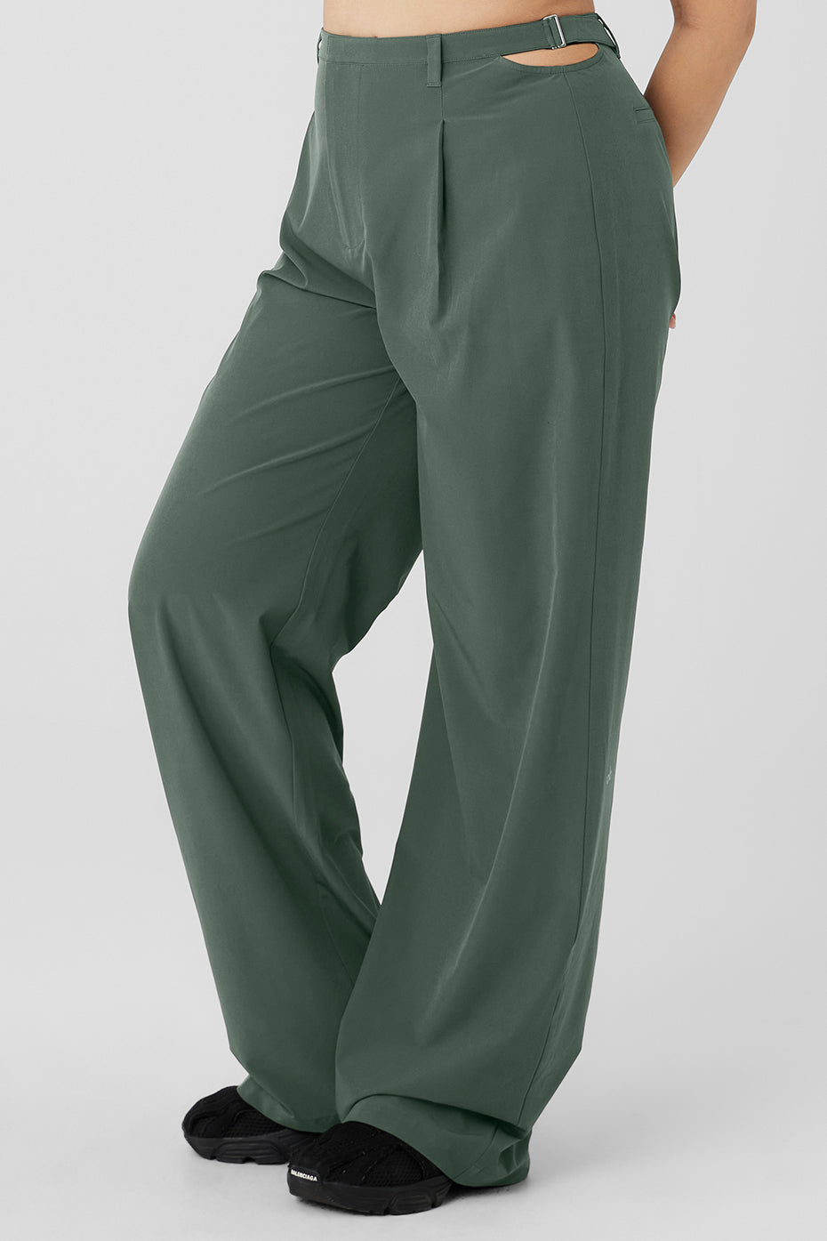 Mid-Rise Showdown Trouser - Dark Cactus