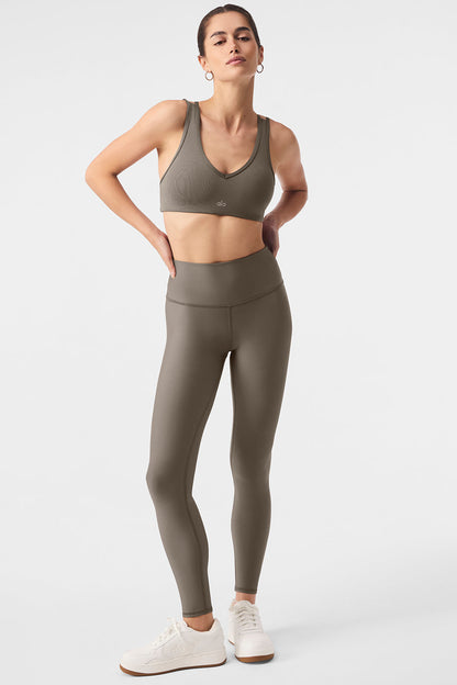 Airlift Winter Warm High-Waist Legging - Olive Tree