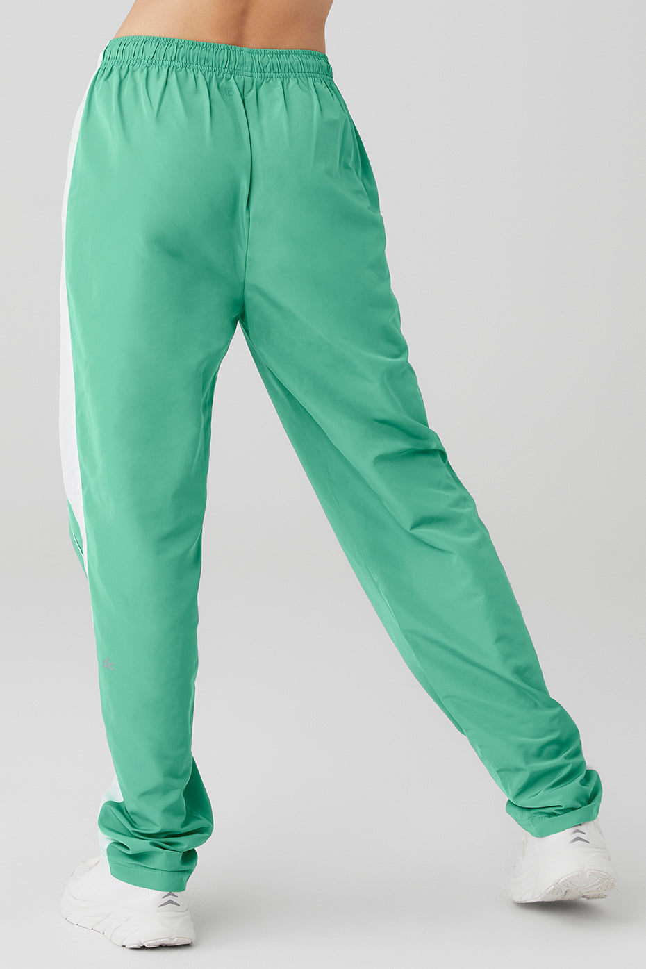 Racetrack Pant - Lettuce/White