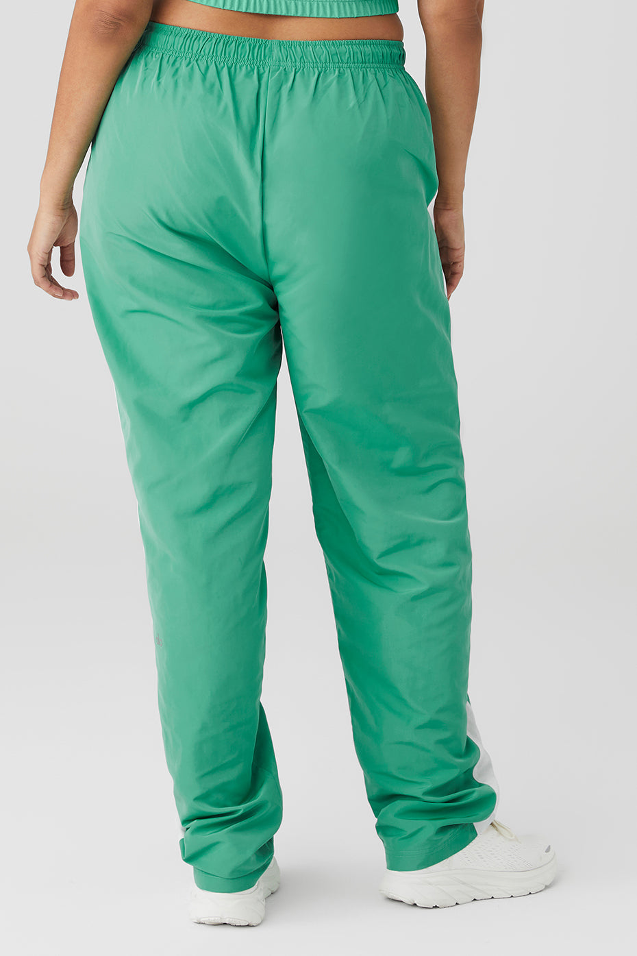 Racetrack Pant - Lettuce/White