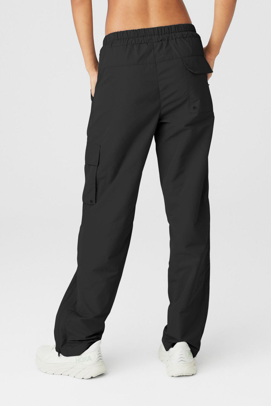 International Wide Leg City Pant - Black