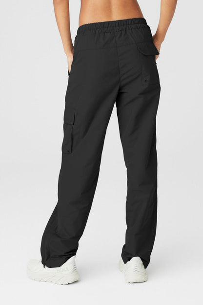 International Wide Leg City Pant - Black