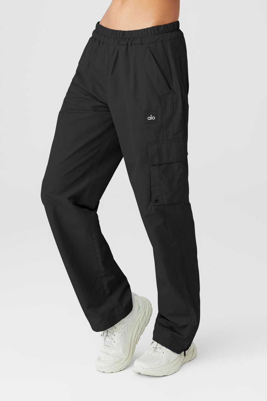 International Wide Leg City Pant - Black