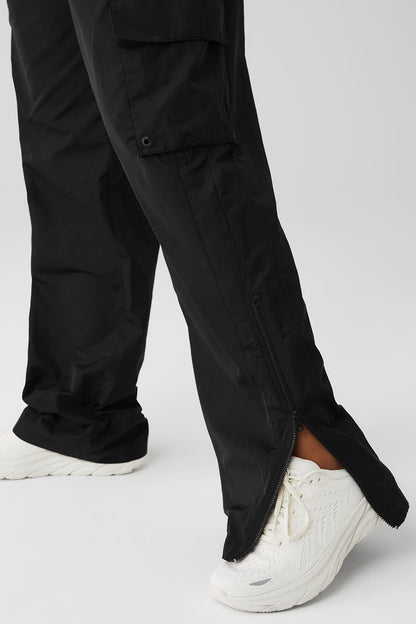 International Wide Leg City Pant - Black