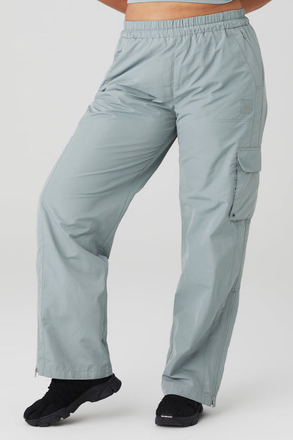 International Wide Leg City Pant - Cosmic Grey