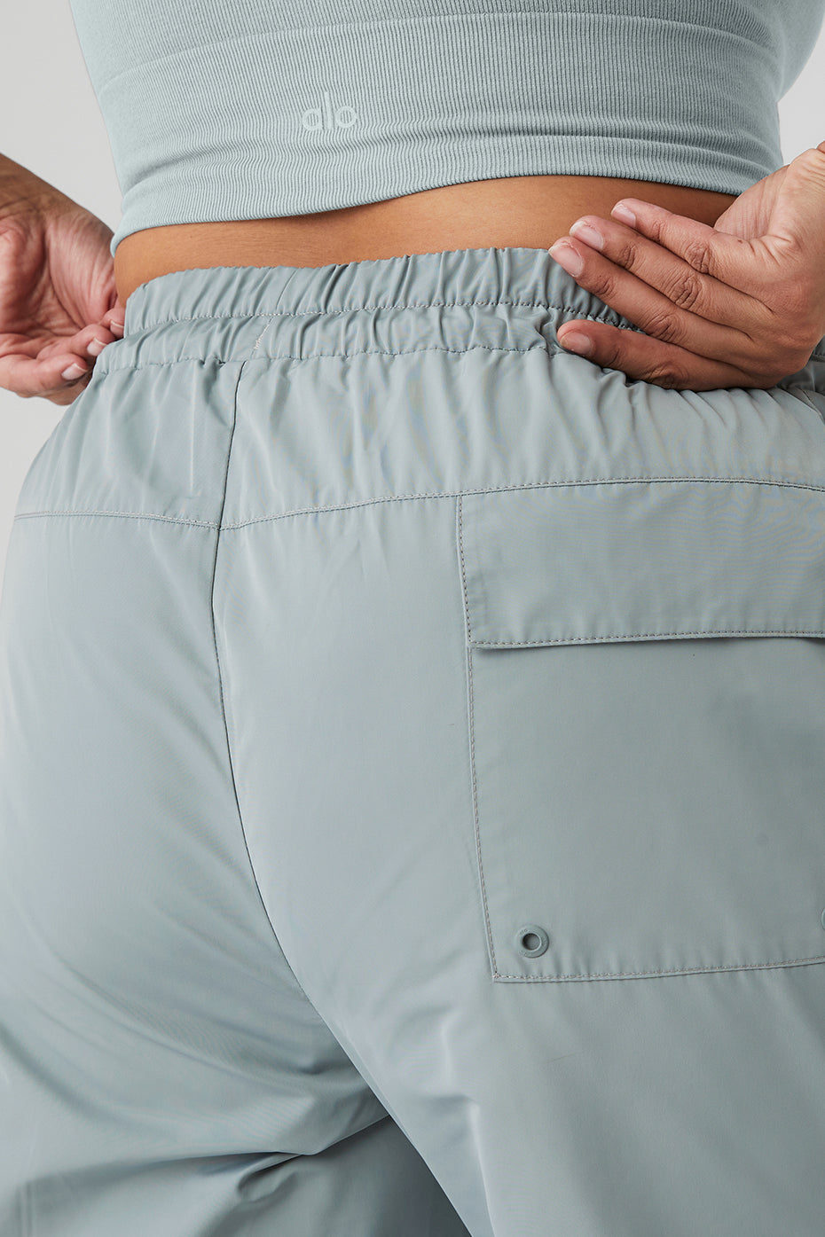 International Wide Leg City Pant - Cosmic Grey