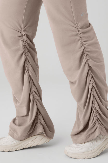 Ruched Soft Sculpt Pant - Taupe