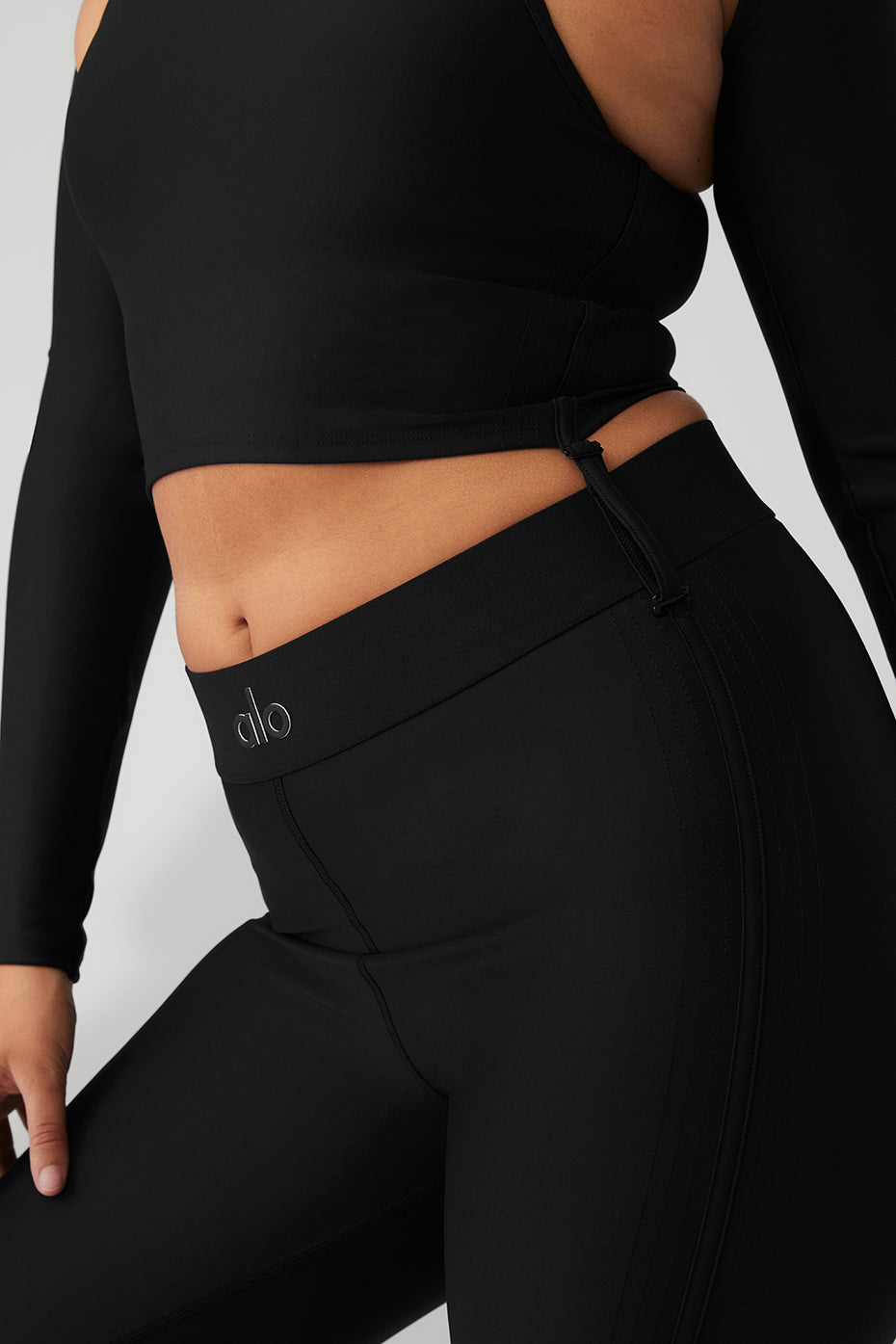Airlift High-Waist Infinity Legging - Black