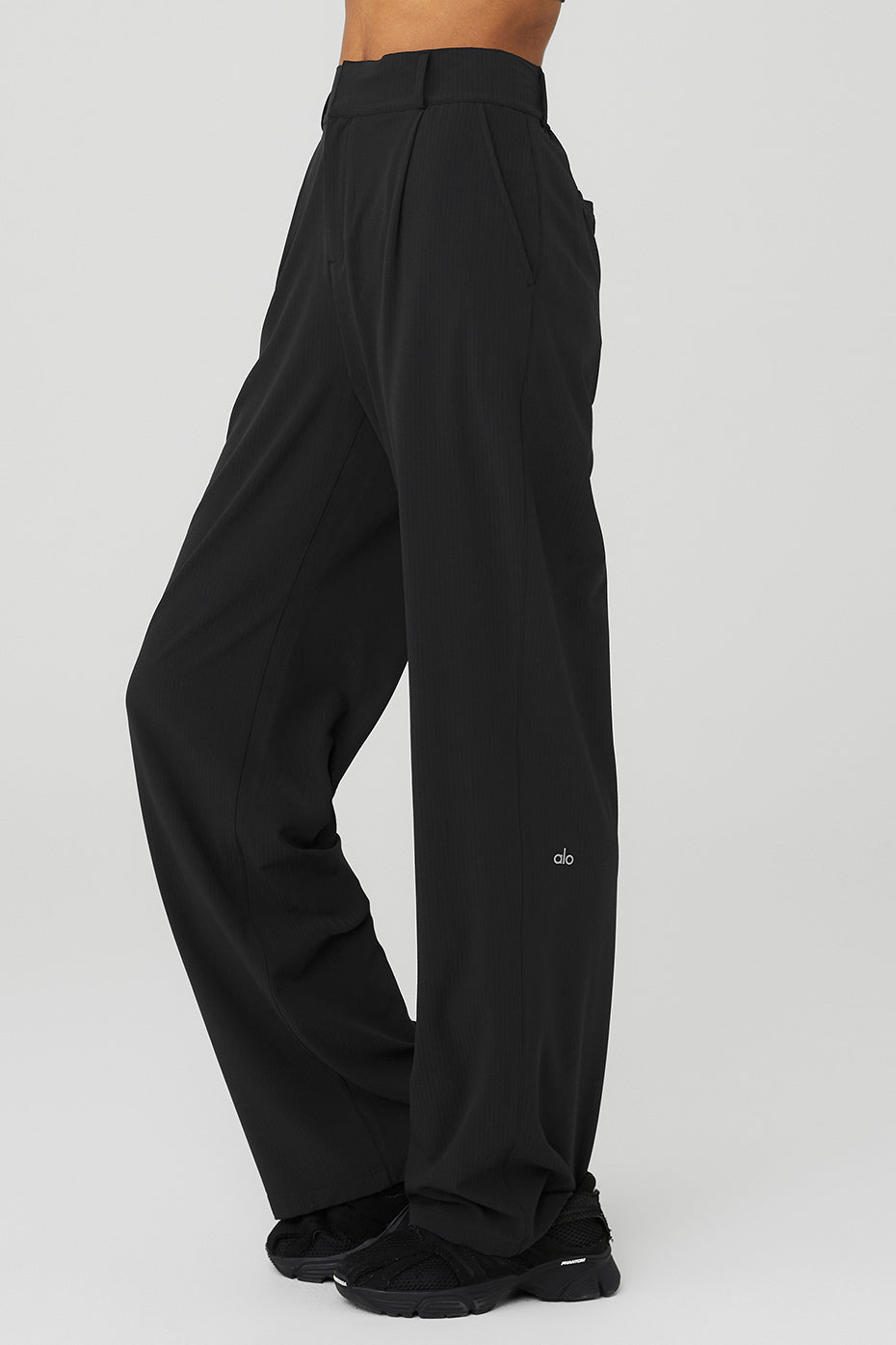 High-Waist Dreamscape Trouser - Black
