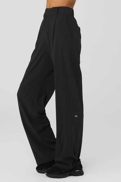 High-Waist Dreamscape Trouser - Black