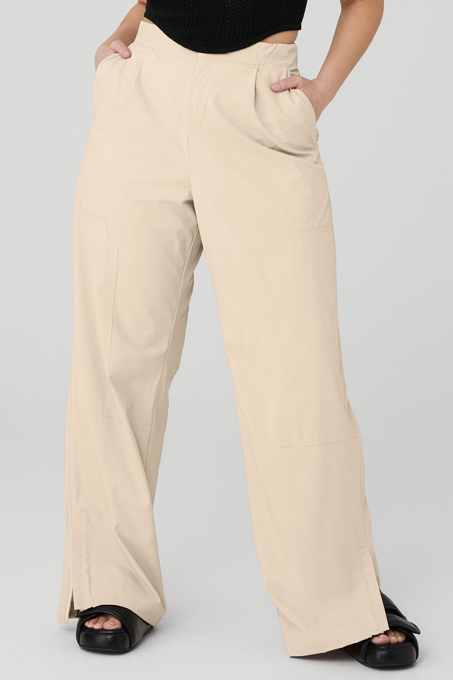 Flip It Trouser - Macadamia