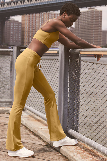 Sway Bootcut Sweatpant - Golden Olive Branch