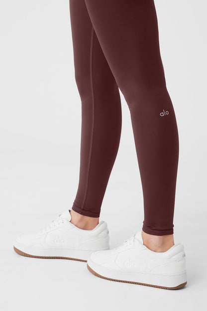 High-Waist Airlift Legging - Cherry Cola