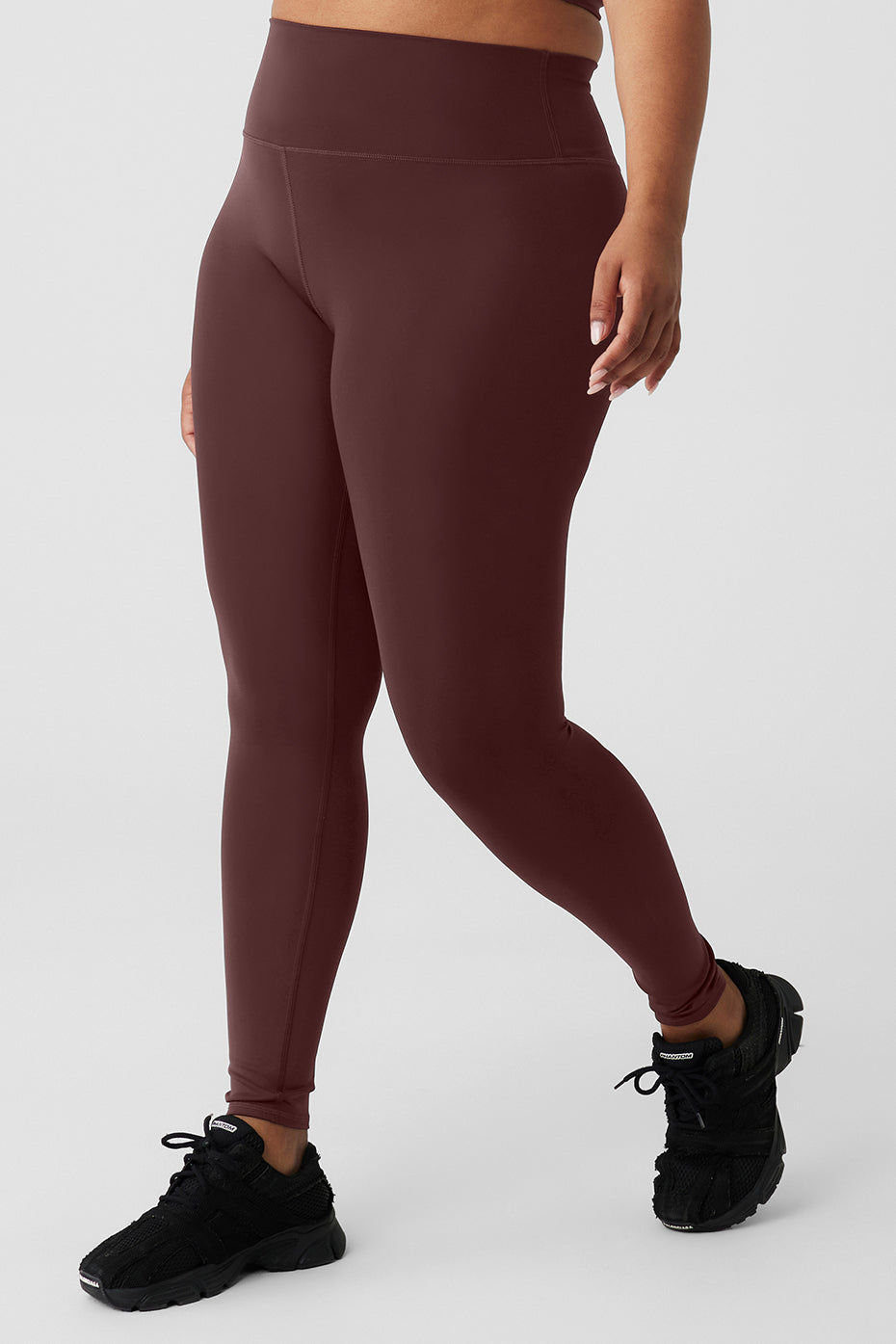High-Waist Airlift Legging - Cherry Cola