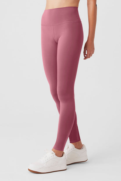High-Waist Airlift Legging - Mars Clay
