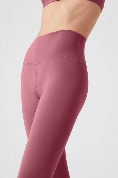 High-Waist Airlift Legging - Mars Clay