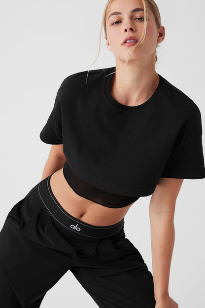 Suit Up Trouser - Black