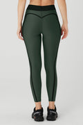 Airlift High-Waist 7/8 Line Up Legging - Dark Cactus