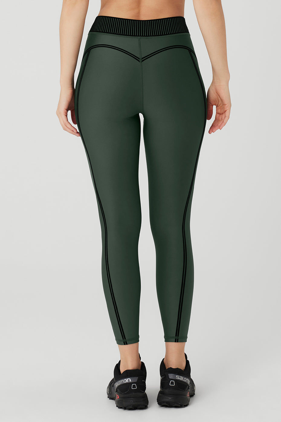Airlift High-Waist 7/8 Line Up Legging - Dark Cactus
