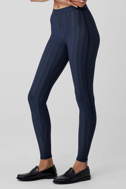 High-Waist Euphoria Legging - Navy