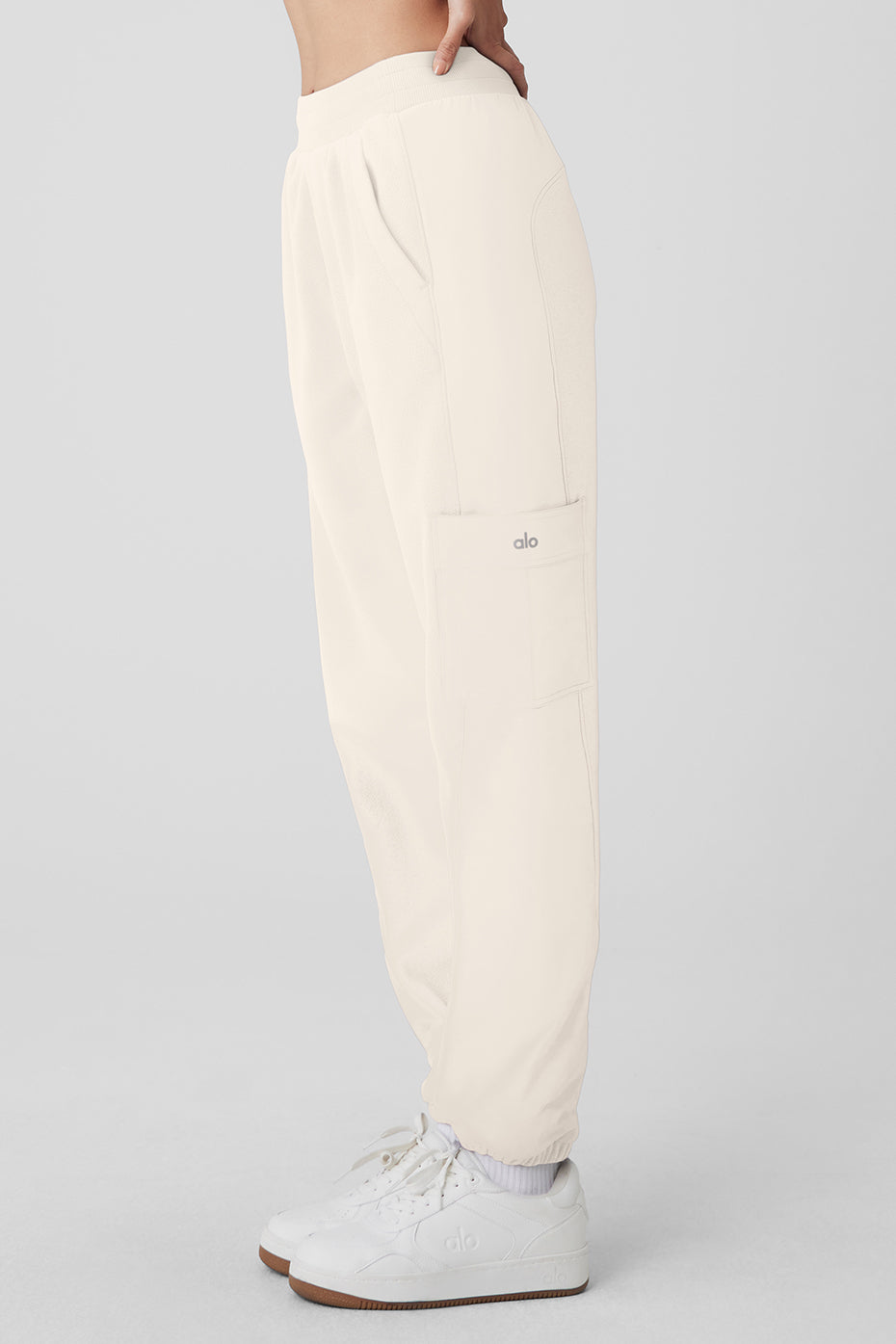 Polar Fleece Wintry Mix Pant - Ivory