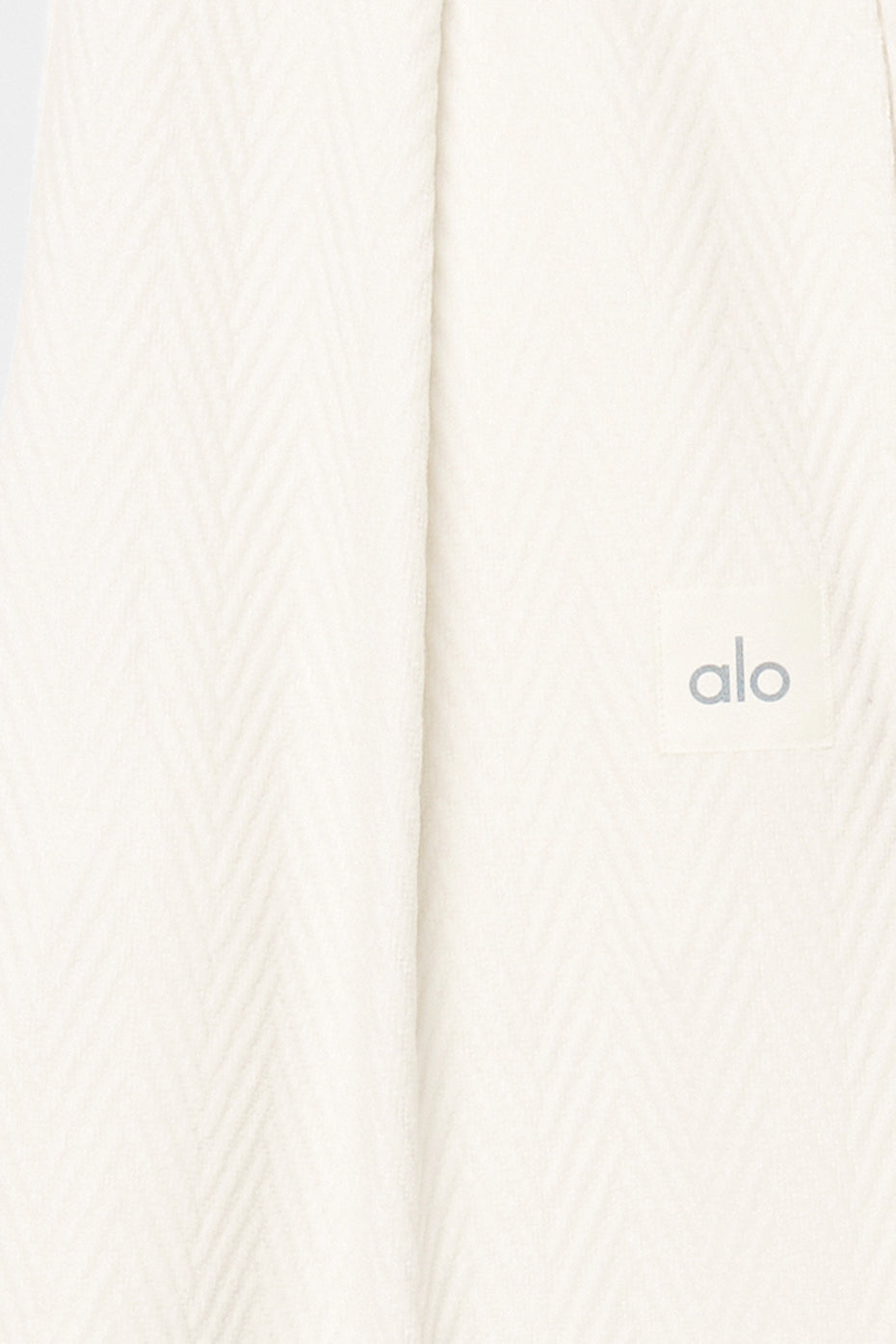 High-Waist Cozy Day Wide Leg Pant - Ivory