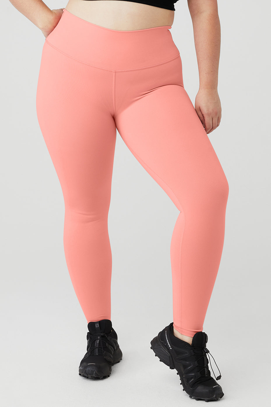 High-Waist Airbrush Legging - Strawberry Lemonade