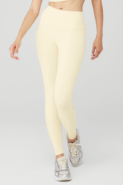 High-Waist Airbrush Legging - French Vanilla