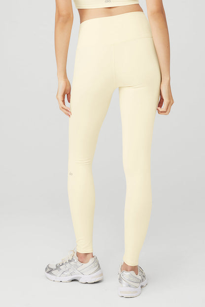 High-Waist Airbrush Legging - French Vanilla