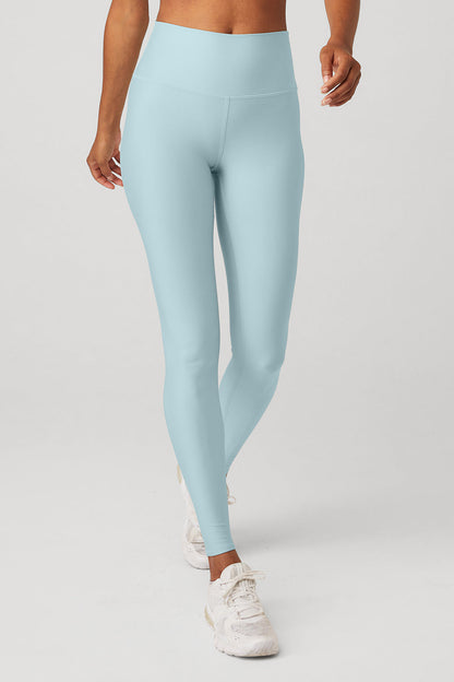 High-Waist Airlift Legging - Chalk Blue