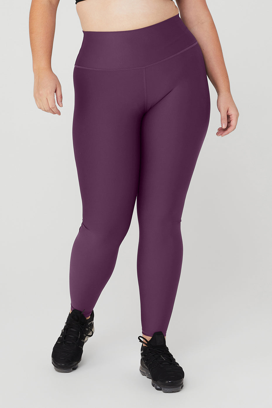 High-Waist Airlift Legging - Dark Plum