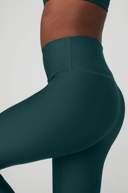 High-Waist Airlift Legging - Midnight Green