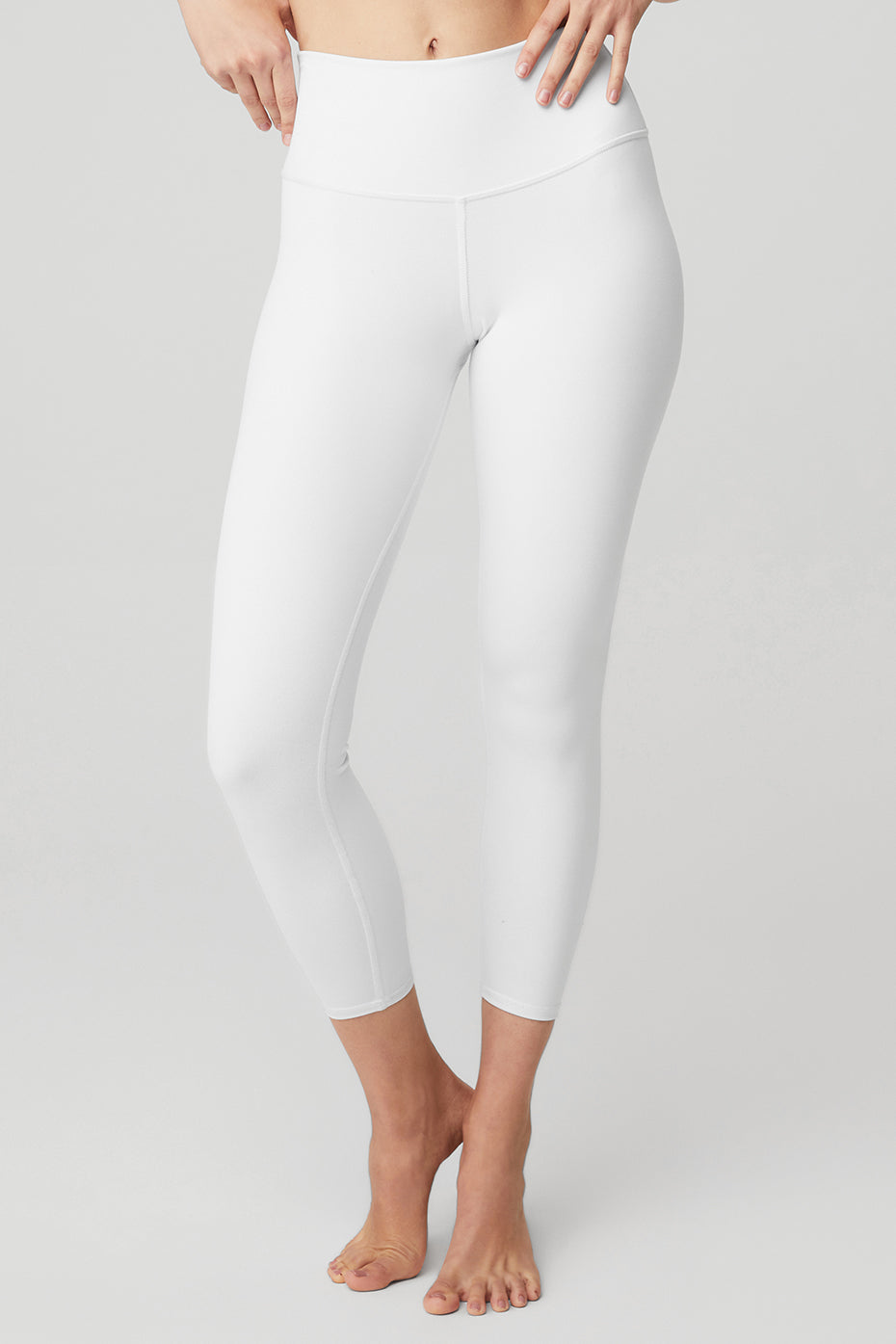 7/8 High-Waist Airbrush Legging - White