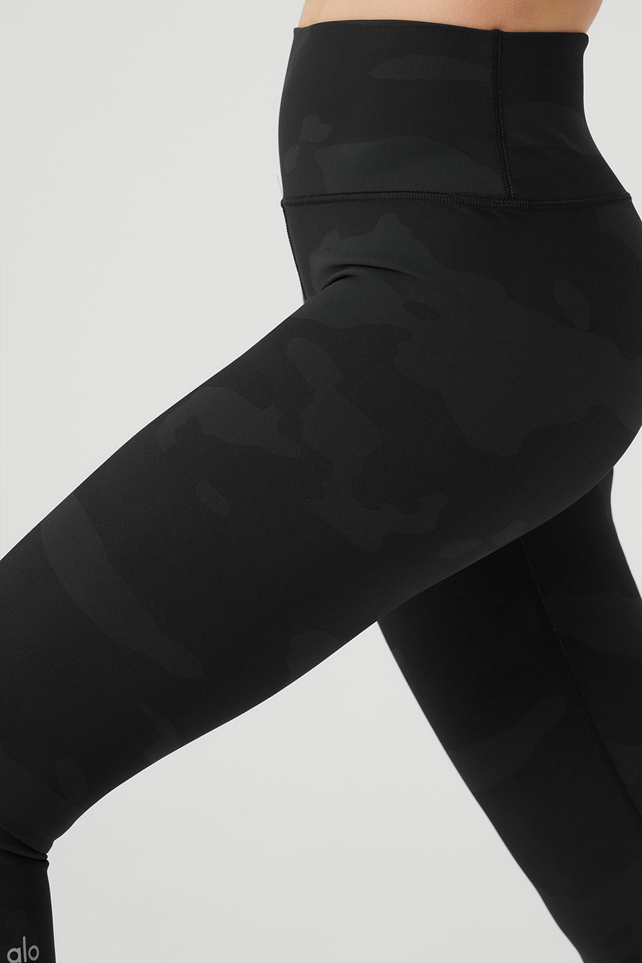 High-Waist Camo Vapor Legging - Black Camouflage