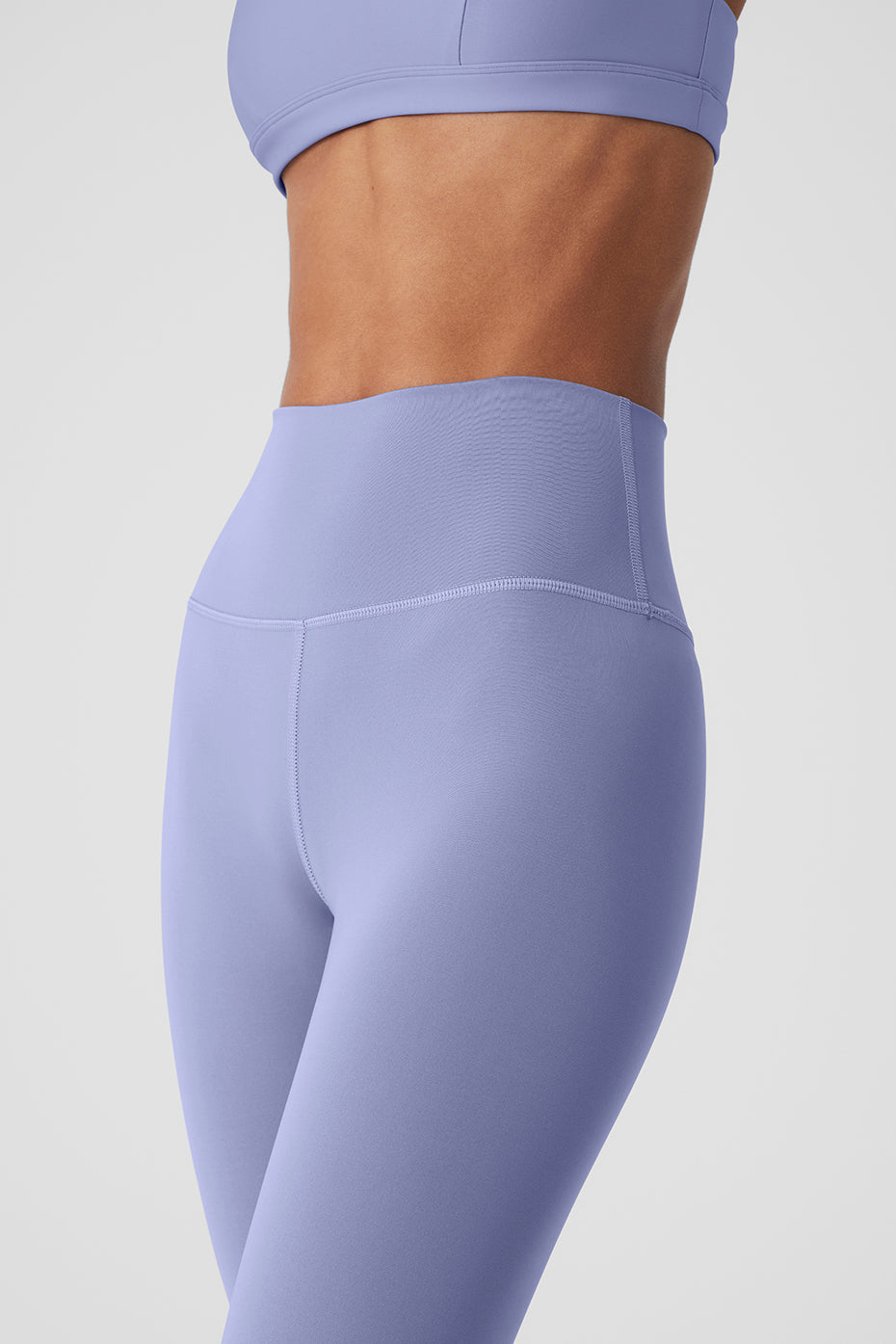 7/8 High-Waist Airlift Legging - Lilac Blue