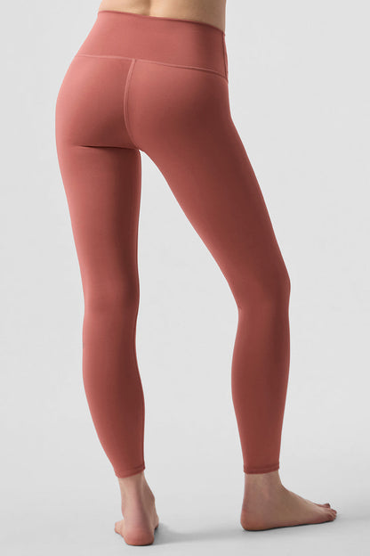 7/8 High-Waist Airlift Legging - Soft Terracotta