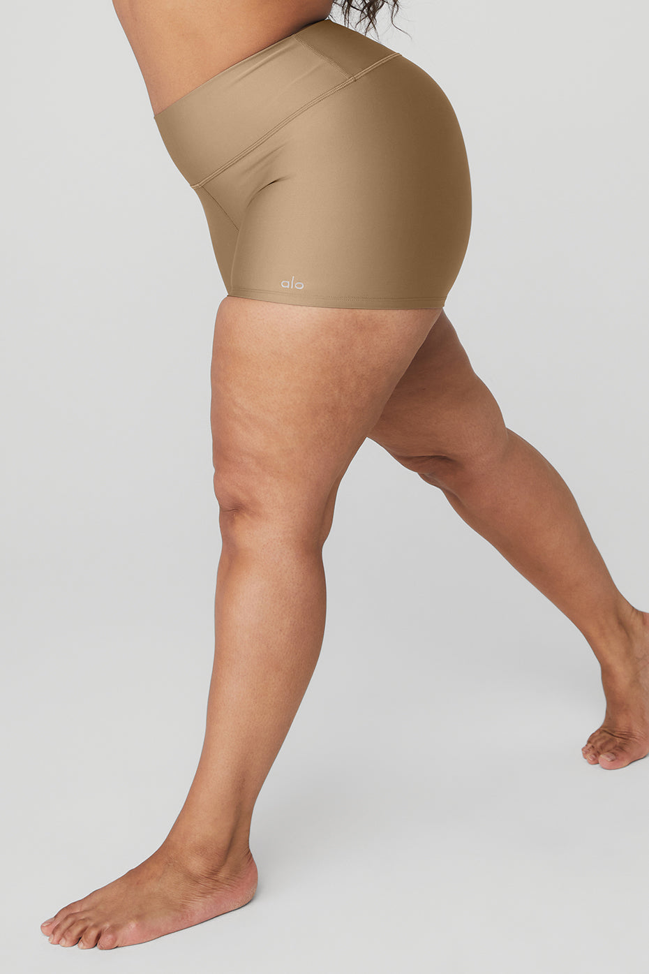 3" High-Waist Airlift Short - Gravel