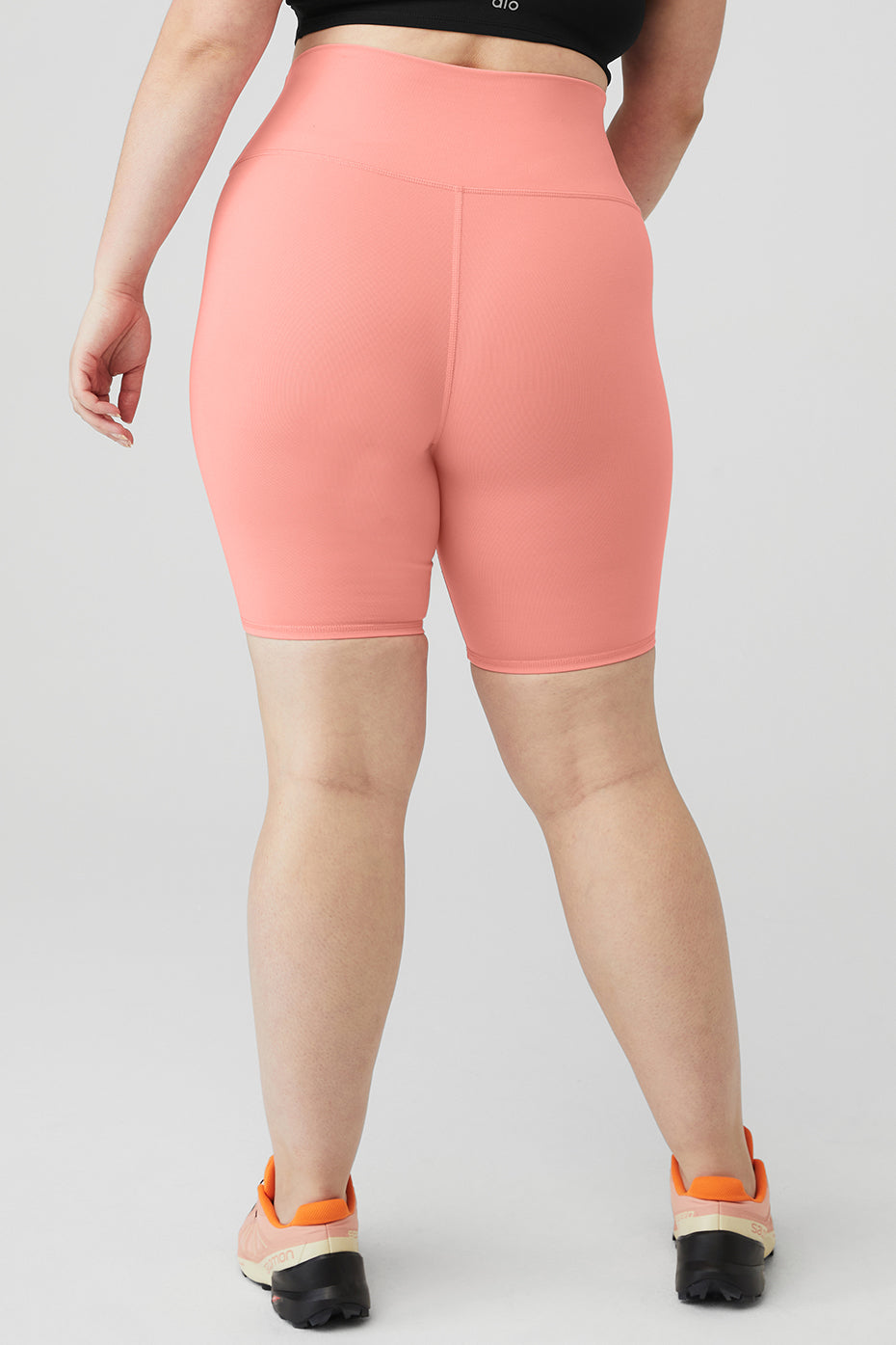 7" High-Waist Biker Short - Strawberry Lemonade