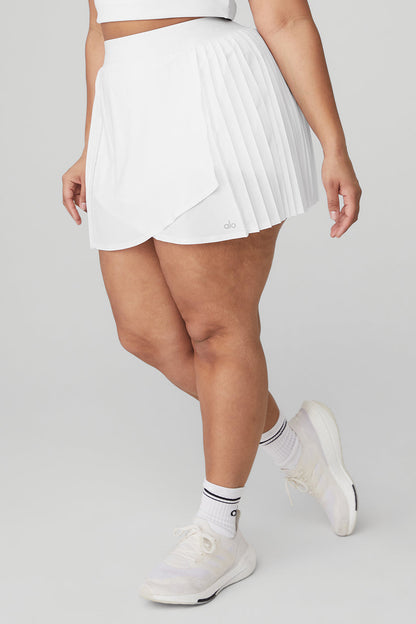 Aces Tennis Skirt - White