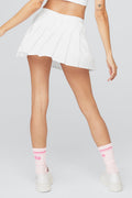 Varsity Tennis Skirt - White