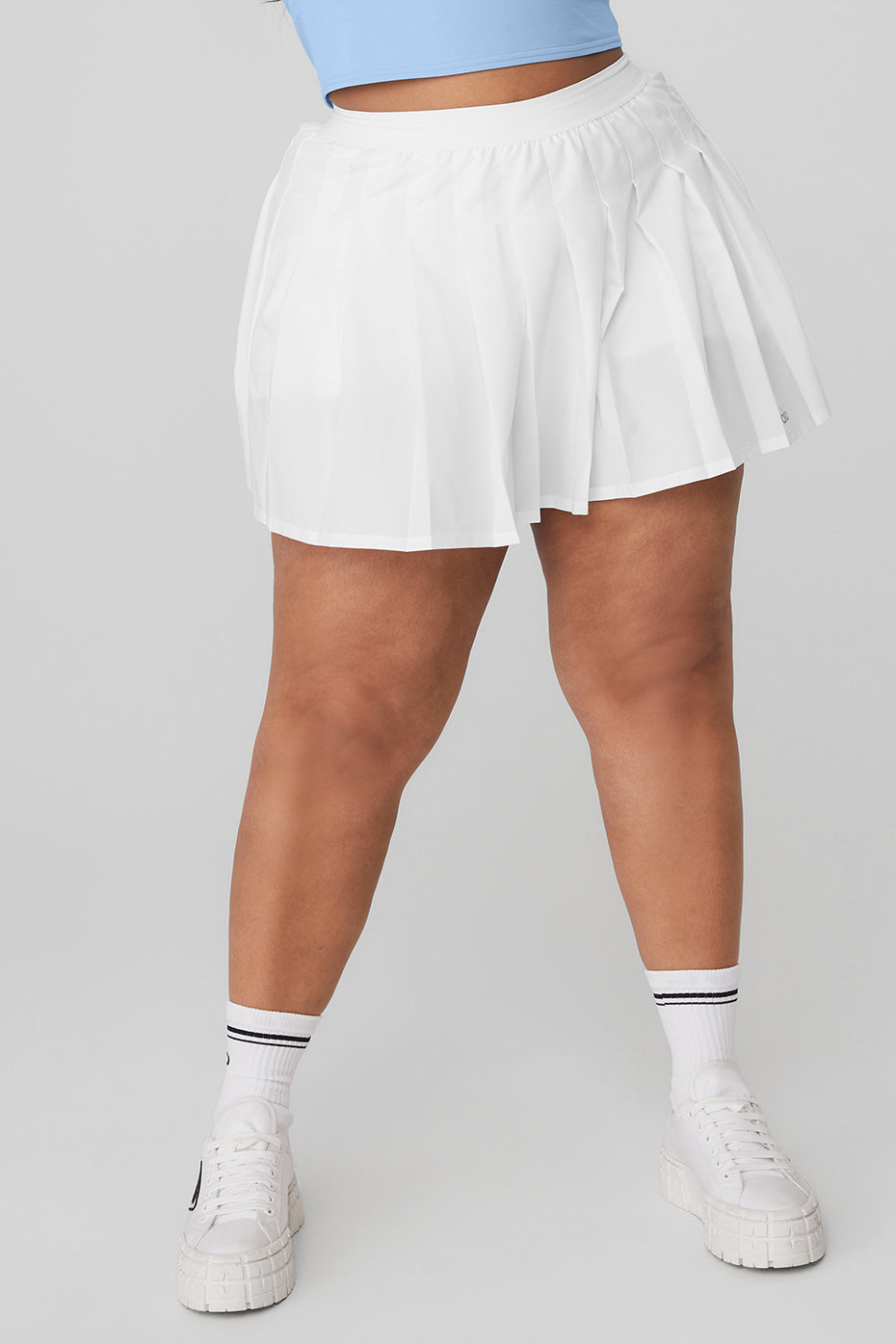 Varsity Tennis Skirt - White