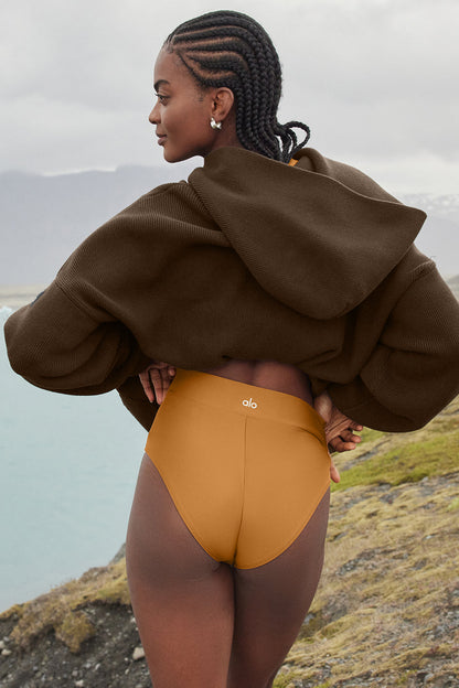 Airlift Record-Breaker Boyshort - Toffee