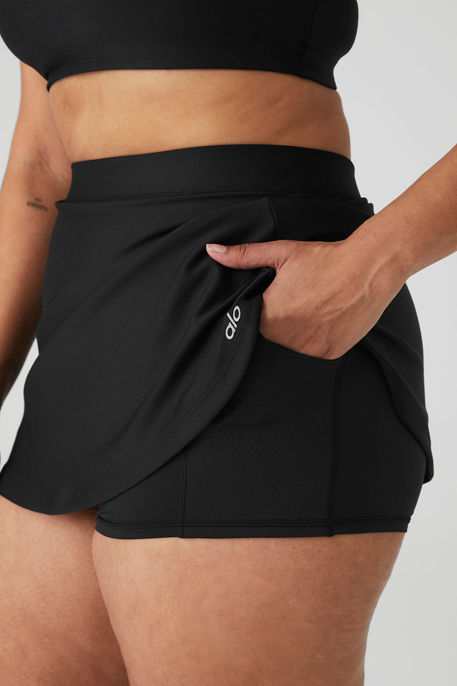 Airlift Timeless Mini Skirt - Black