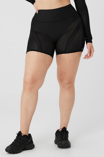 5" Airlift Heat Wave Biker Short - Black