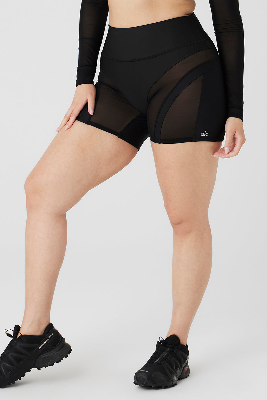 5" Airlift Heat Wave Biker Short - Black