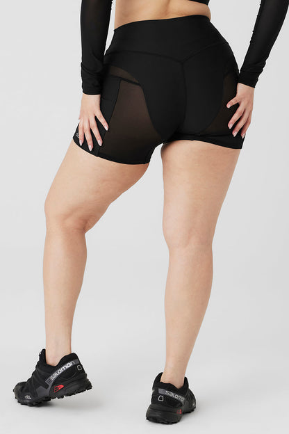 5" Airlift Heat Wave Biker Short - Black