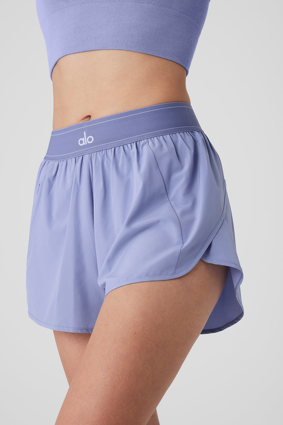 Match Point Short - Lilac Blue