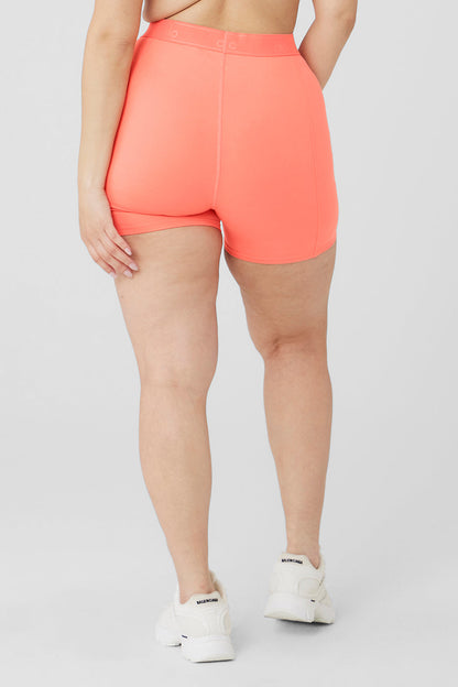 4" Alosoft Showcase Short - Candy Orange