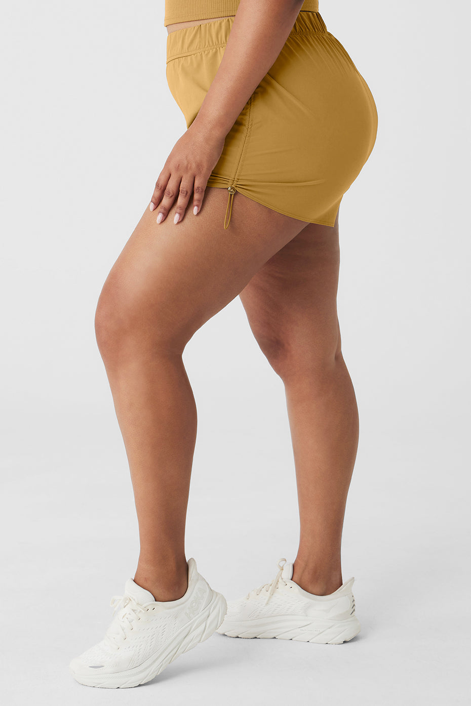 Cinch It Up Short - Golden Olive Branch